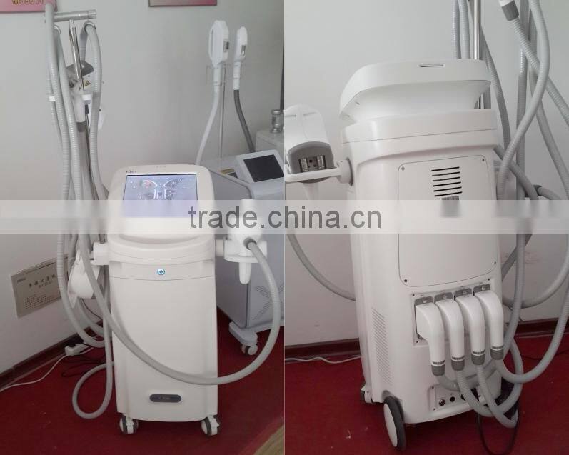 Aesthetic Equipment Ultrasonic Cavitation RF Vacuum Roller Massage body shaping machine