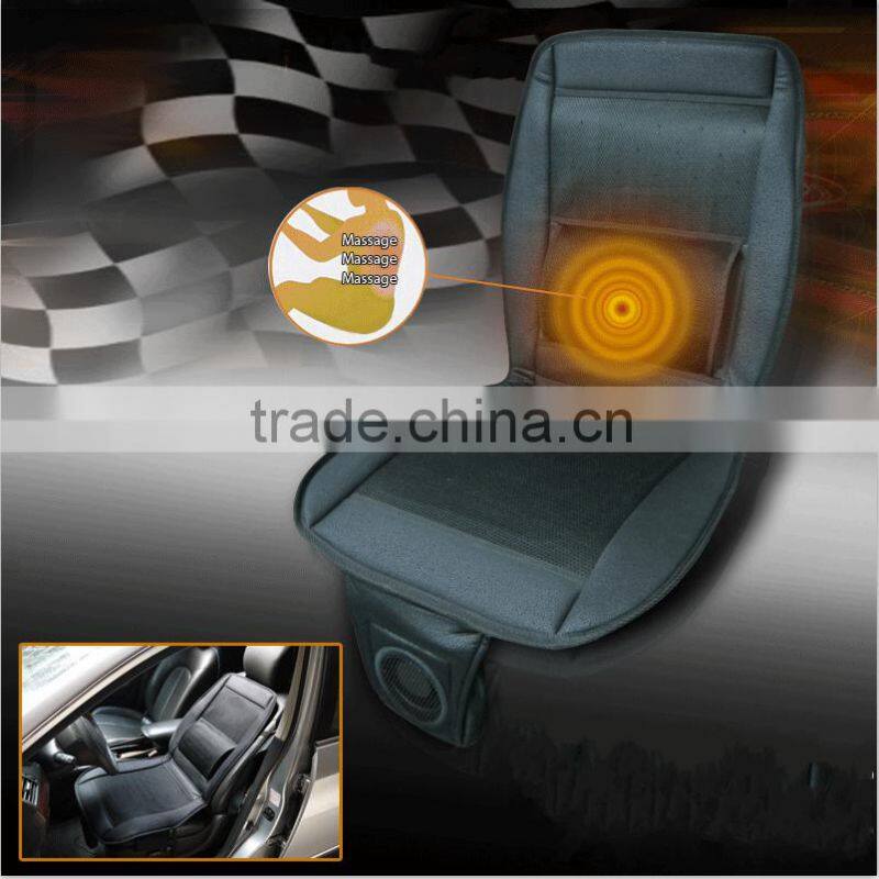 New Design Electric Vibrating Auto Car Seat Massage Cushion With Cooling & Heating Function Made in China