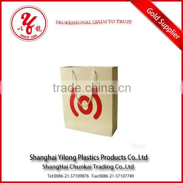 Accept custom order Cheap food/shopping paper bag with logo print