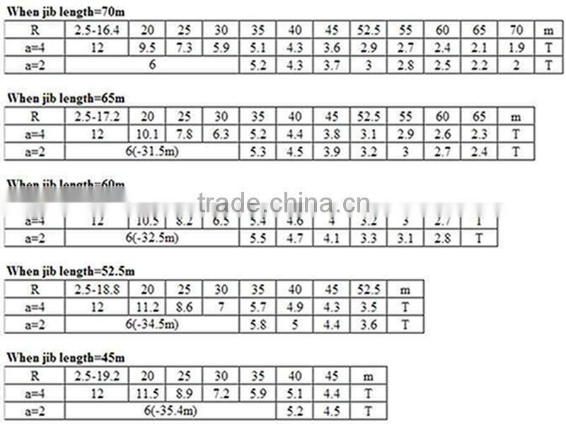 Big tower crane in india