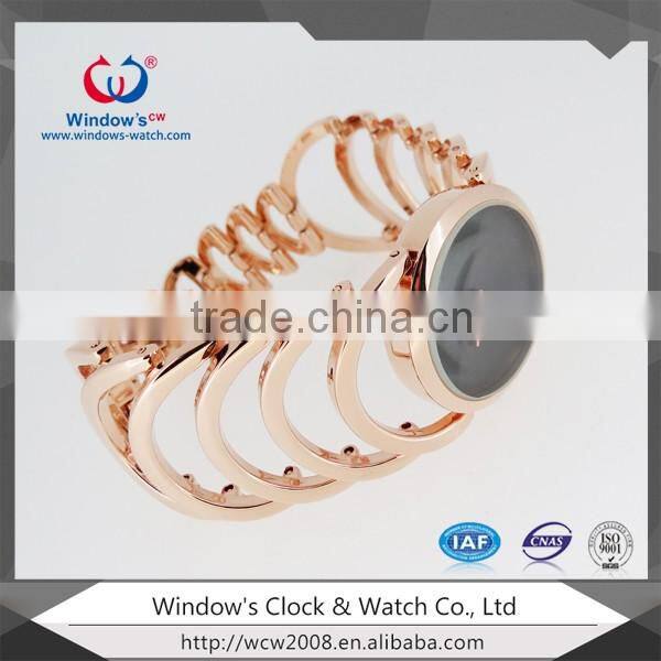 China Wholesalers RoseGold PlatedJewelry Cect Wrist Watch