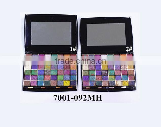 Miss Rose 3D Charm Wet 48 colors Makeup Eyeshadow Palette Set, Professional Cosmetics Naked Eye Shadow With Matte Glitter