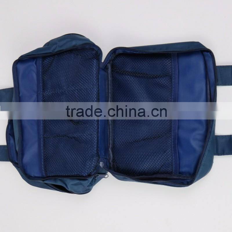 Deluxe 600D Personal Travel Custom Foldable Toiletry Bag