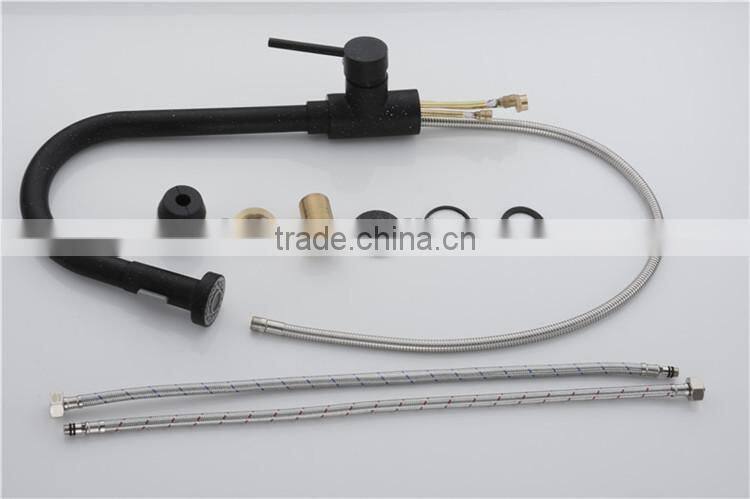 Wholesale black kitchen faucet