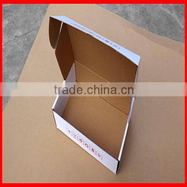 Good Design Cheap Custom CMYK Printed Corrugated Cup Storage Box For Sale