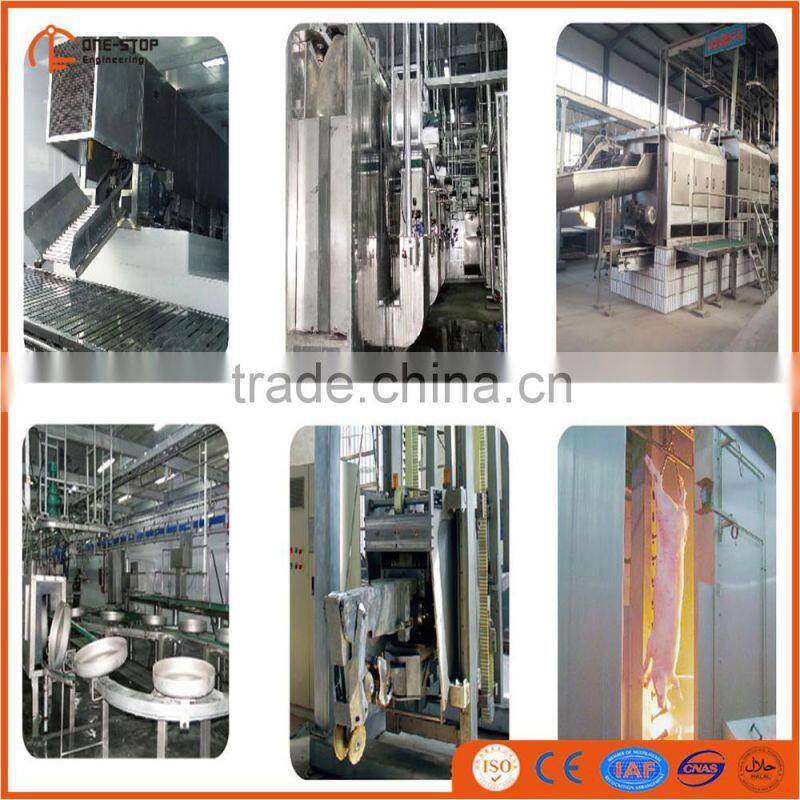 pig slaughtering equipment for slaughter house project