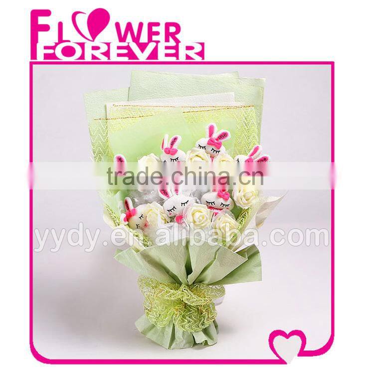 Unique Plush Bunny Bouquet Bridesmaid Gifts