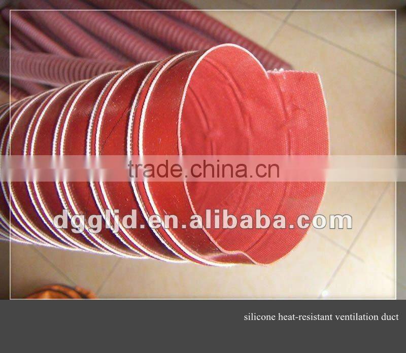 Red silicone hose