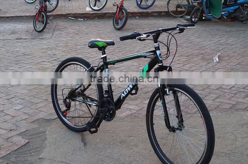 26-inch V brake mountain bike 21 speed high-carbon steel road bike