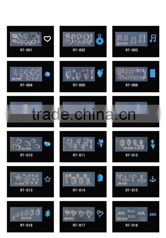 3D Crystal Nail Art Mold