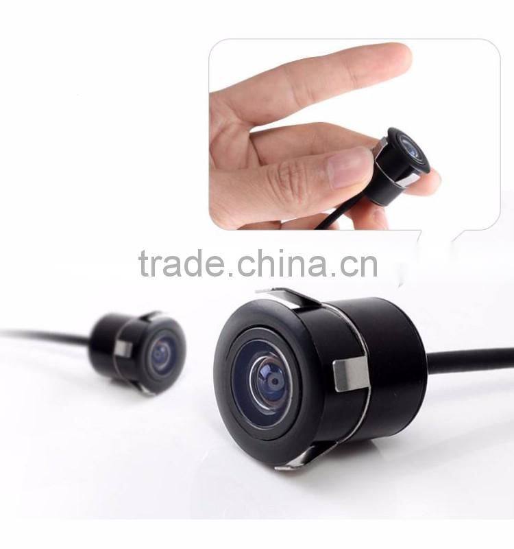 Flush mounted hidden style 170 degree angle auto rear view camera