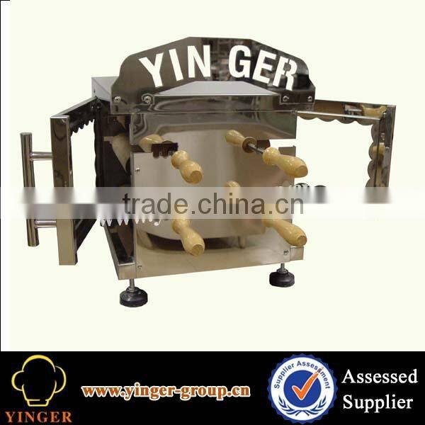 electric kurtos kalacs chimney cake oven machine fast food trailer