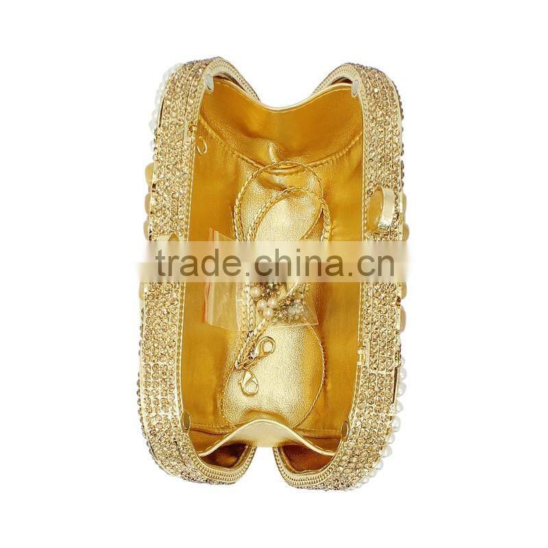 new agate gold crystal clutches party stone evening clutch hard shell evening clutch (88186A-G)