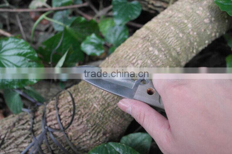 OEM hot survival knife with g10 handle material
