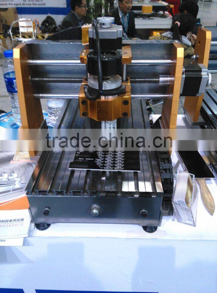 China factory professional lead shine stepper motor DW3020 cnc router for name tag