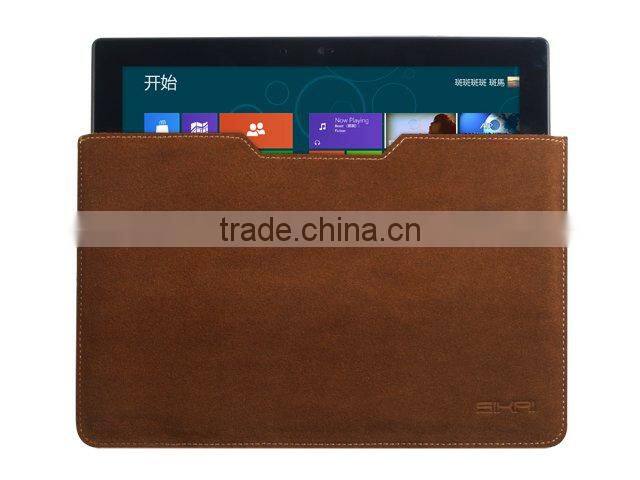 SIKAI Leather Grid Pattern Case Smart Cover for Microsoft Surface RT 10.6