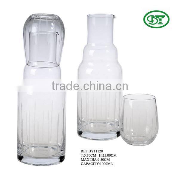 1000ml giant hand blown glass decanter