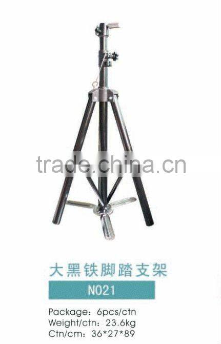 professional salon training metal head display stand