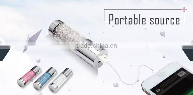 Private Mould Nice Looking Crystal Powerbank from Shenzhen Factory