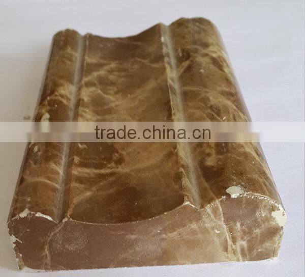 elegant stone wall chair rails molds