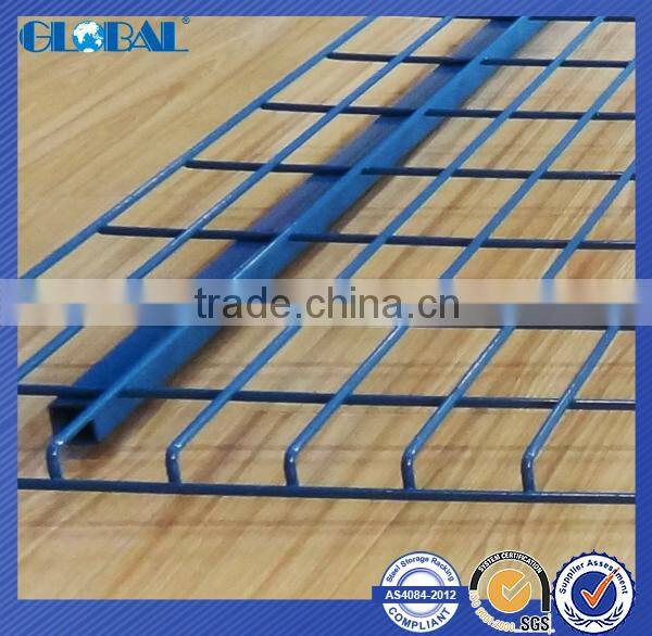 wire mesh decking for multi-layer pallet racking system