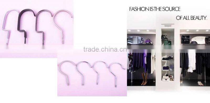 transparent plastic clip trousers hanger