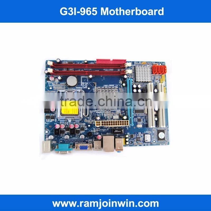 Full compatible dual channel 965G chipset ddr2 G31 parts of the desktop motherboards