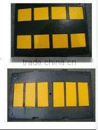 One meter Rubber speed bump