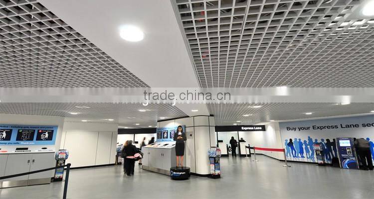 Online wholesale shop wall decoration of metal Aluminum grid