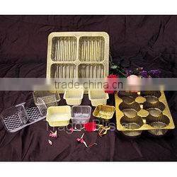 0.10-0.50mm pvc gold rigid plastic film for chocolate packing