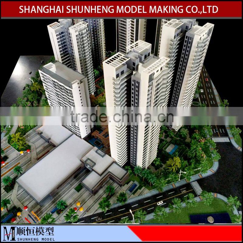 Residential Maquette construction building model/scale model making service