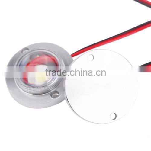 LED Flash Strobe Warning Light Car Motorcycle Emergency Lamp Round Bulb Controller 5W 2Pcs