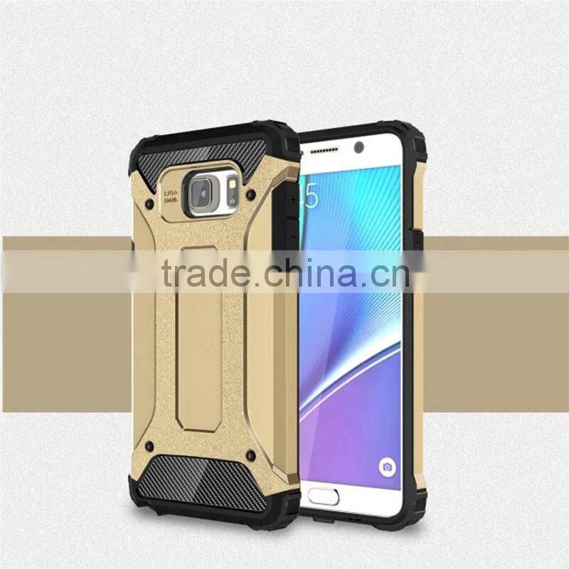 Hybrid Armor Style Dual Layer Rugged TPU+PC Case cover for Samsung note 5, for Samsung Note 5 Combo Case