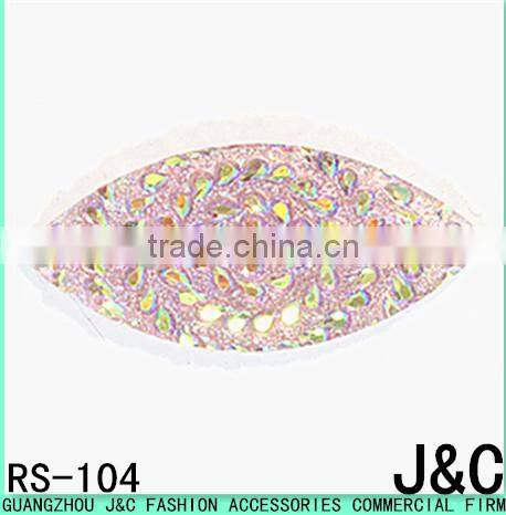 16*31Crushed effect horse eye resin stone