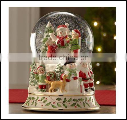 2015 hot souvenir fairy angel resin snowglobe