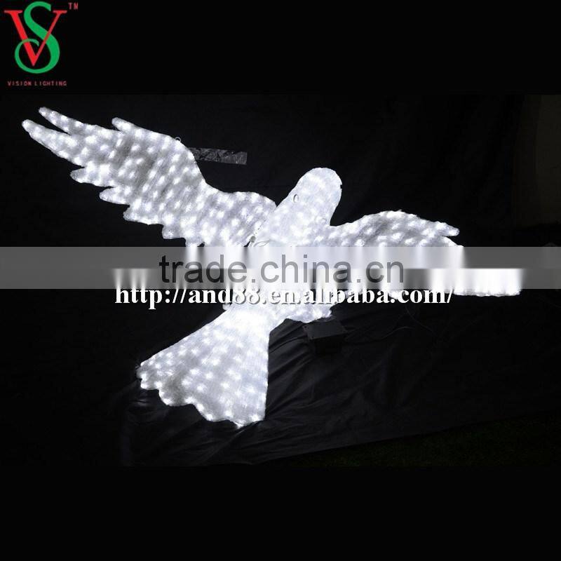 Holiday Eagle Sculpture Lights