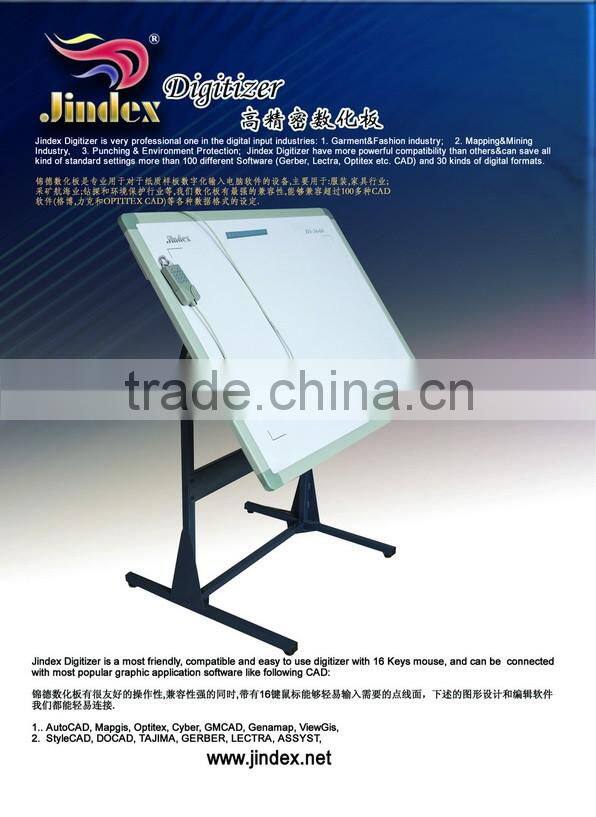 Garment Digitizer, garment cad digitizer Pattern Input Digitize 4460 with drawing board