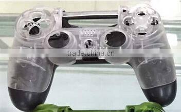 color Transparent Clear crystal Controller Full Housing Shell for Dualshock for PS4 for Playstation 4 Clear Controller shell