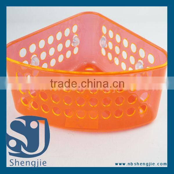 Trade Assurance bathroom accessory plastic storage basket/plastic Bathroom storage basket set