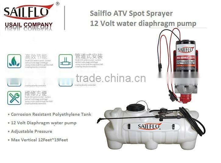 Sailflo NEW 100L ATV WEED SPRAYER SPORT SPRAY TANKS UNIT Chemical Garden Farm Water Pump