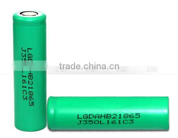 HB2 for lg 18650 vape 30A battery 1500mAh 3.7V LG 18650 power lithium battery suitable