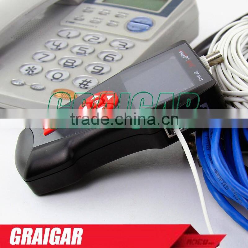 Original NOYAFA NF-8601 LAN Network Cable Tester Multifunctional Diagnose Tone Tracer BNC PING/POE RJ45 RJ11 Phone Wire Tracker