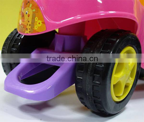 Good quality children toys 4 wheels plastic ride on car for kids