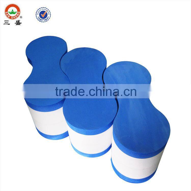 ISO9001:2008 approved factory EVA foam foot shape swimming helper
