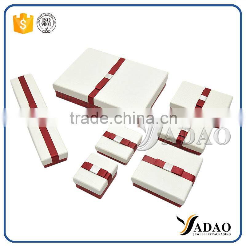 Cheap customized wooden jewelry set boxes with various sizes