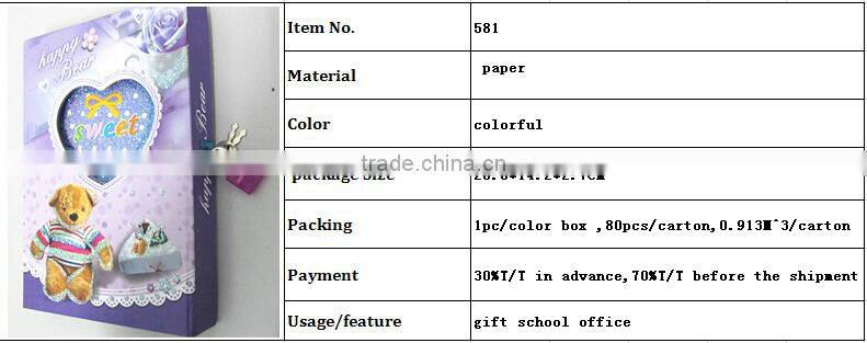 girl note book ,diary notebook