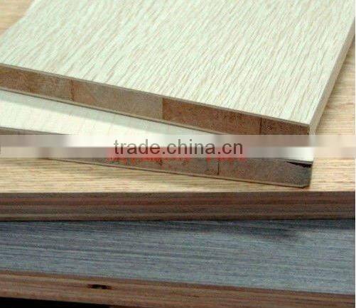 19mm blockboard melamine bingtangor okoume faced