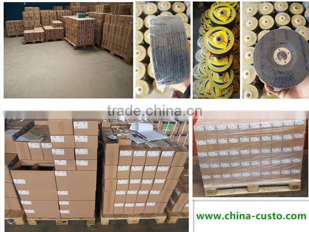 4 inch 100X2.5X16mm China wholesale price T42 steel cutting disc