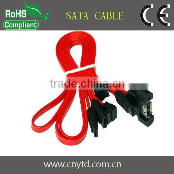 SATA Computer Cable double SATA Connectors Cable