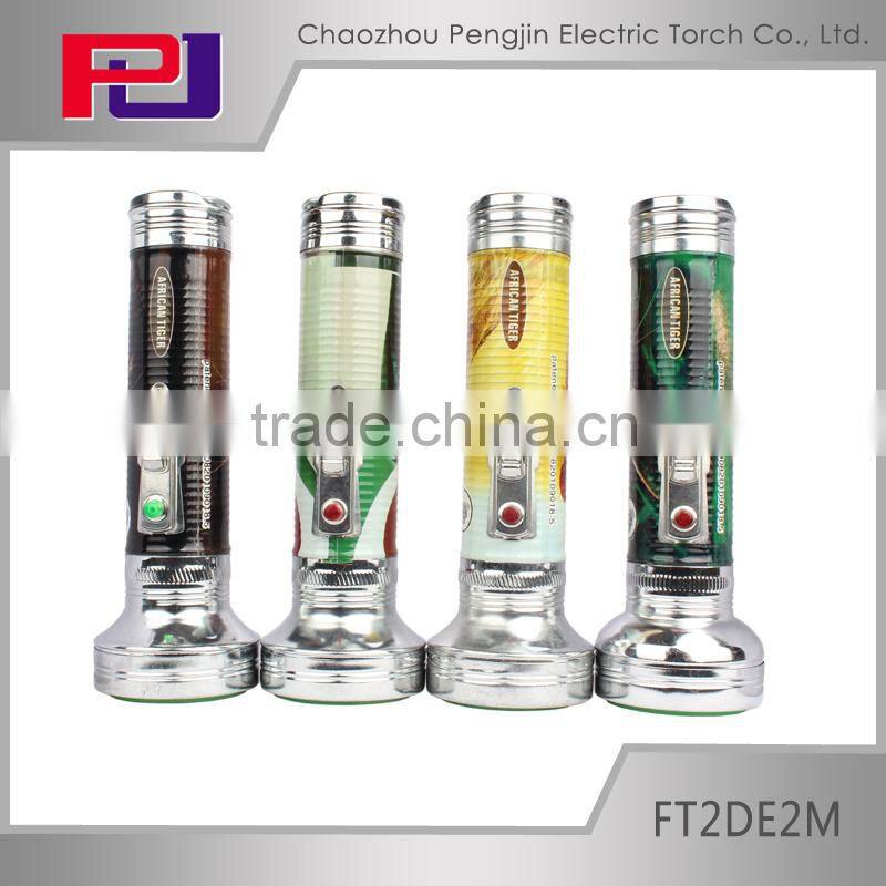 FT2DE2 Powerful flat led torch flashlight
